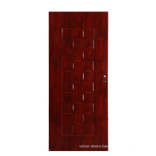 Wholesale Price Steel Wood Door with Door Handle